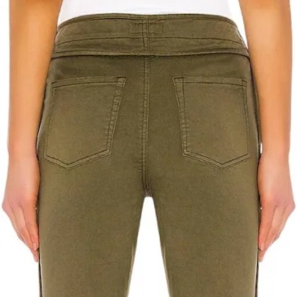 JOIE- ANDIRA FATIGUE PANTS Chino Green Fatigue Army Skinny Pockets Casual $228 - Picture 3 of 8